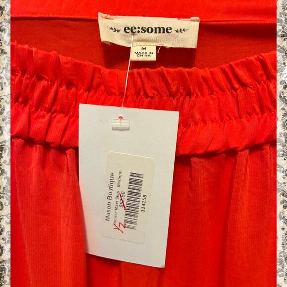 ee:some NWT Multi-olored Maxi Skirt - Picture 2 of 2